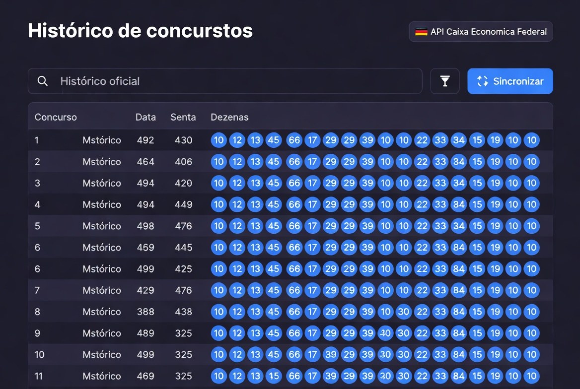 Histórico oficial