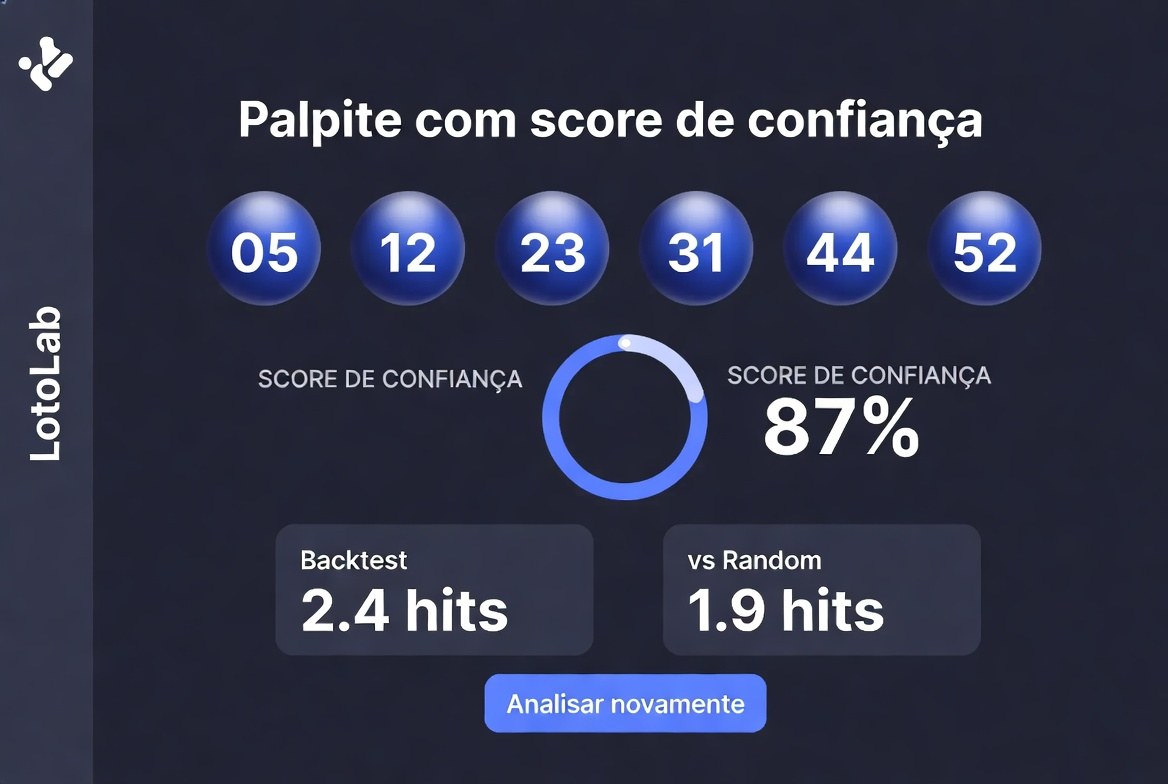 Palpite com confiança